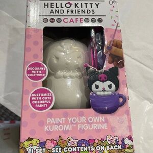 Kuromi In A Pot Painting Sculpture Clay Kit Set Super Cute Must Have Collector